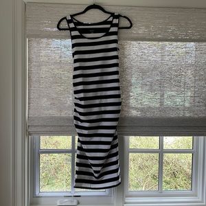 Ingrid and Isabel maternity striped dress